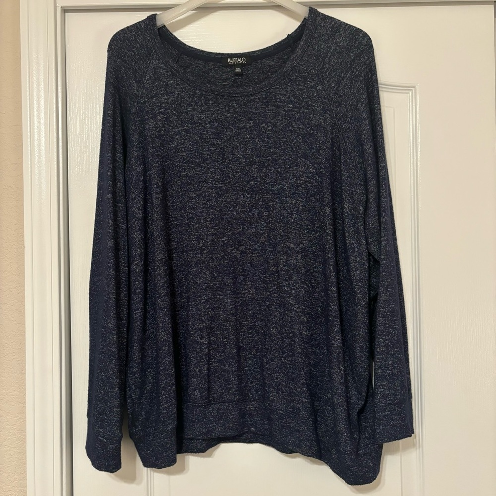 Buffalo by David Britton blue top